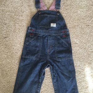 Janie & Jack Denim Overalls Size 18-24 Months